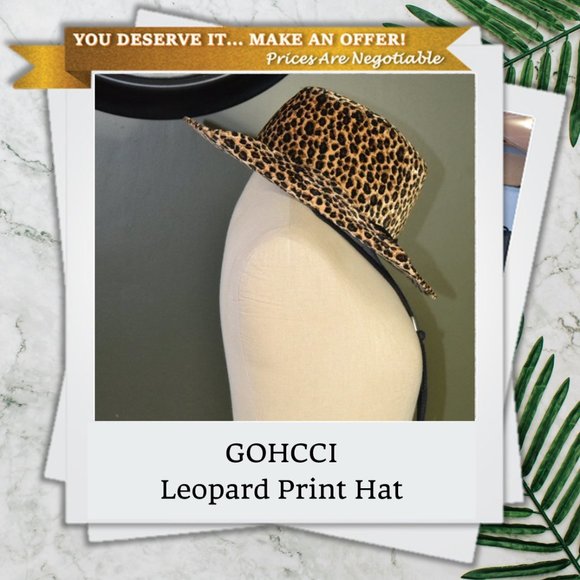 GOHCCI Leopard Print Hat - Picture 1 of 7